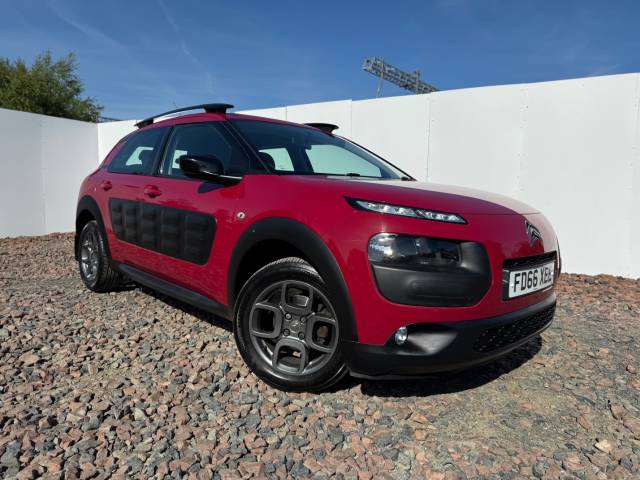 Citroen C4 Cactus 1.6 BlueHDi Feel 5dr [non Start Stop] Hatchback Diesel Red