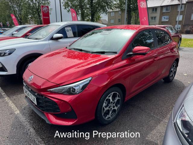 MG Motor UK MG3 1.5 Hybrid Trophy 5dr Auto Hatchback Petrol / Electric Hybrid Red