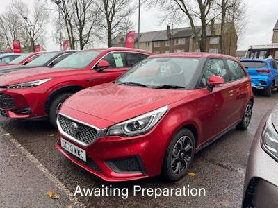 MG Motor UK MG3 1.5 VTi-TECH Excite 5dr Hatchback Petrol Red