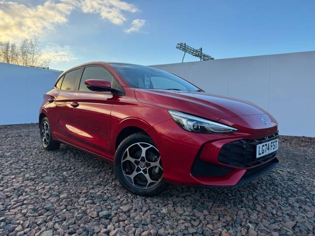 MG Motor UK MG3 1.5 Hybrid Trophy 5dr Auto Hatchback Petrol / Electric Hybrid Red