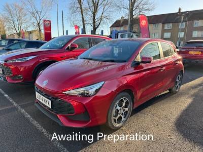 MG Motor UK MG3 1.5 Hybrid Trophy 5dr Auto Hatchback Petrol / Electric Hybrid Red