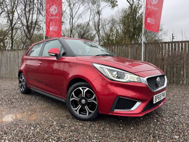 MG Motor UK MG3 1.5 VTi-TECH Exclusive 5dr Hatchback Petrol Red