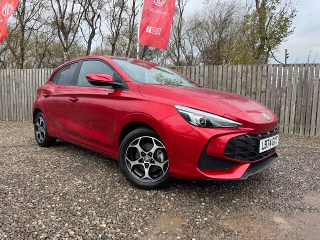 MG Motor UK MG3 1.5 Hybrid Trophy 5dr Auto Hatchback Petrol / Electric Hybrid Red