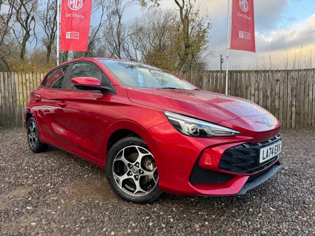 MG Motor UK MG3 1.5 Hybrid Trophy 5dr Auto Hatchback Petrol / Electric Hybrid Red