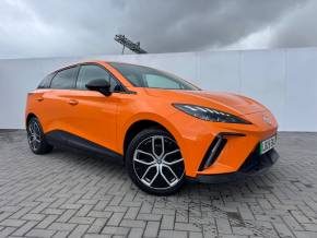 MG MOTOR UK MG4 at Frasers Cars Falkirk