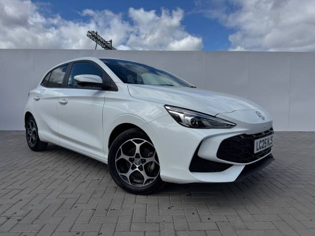 MG Motor UK MG3 1.5 Hybrid Trophy 5dr Auto Hatchback Petrol / Electric Hybrid White