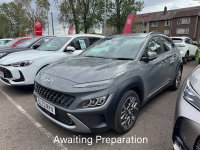 Hyundai KONA 1.6 GDi Hybrid Ultimate 5dr DCT Hatchback Petrol / Electric Hybrid Grey