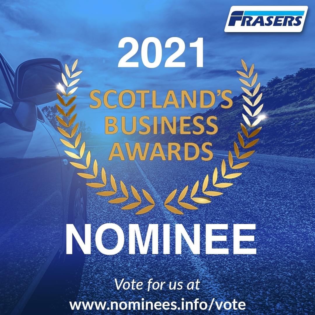 Frasers- Scottish Business Awards Nominee!