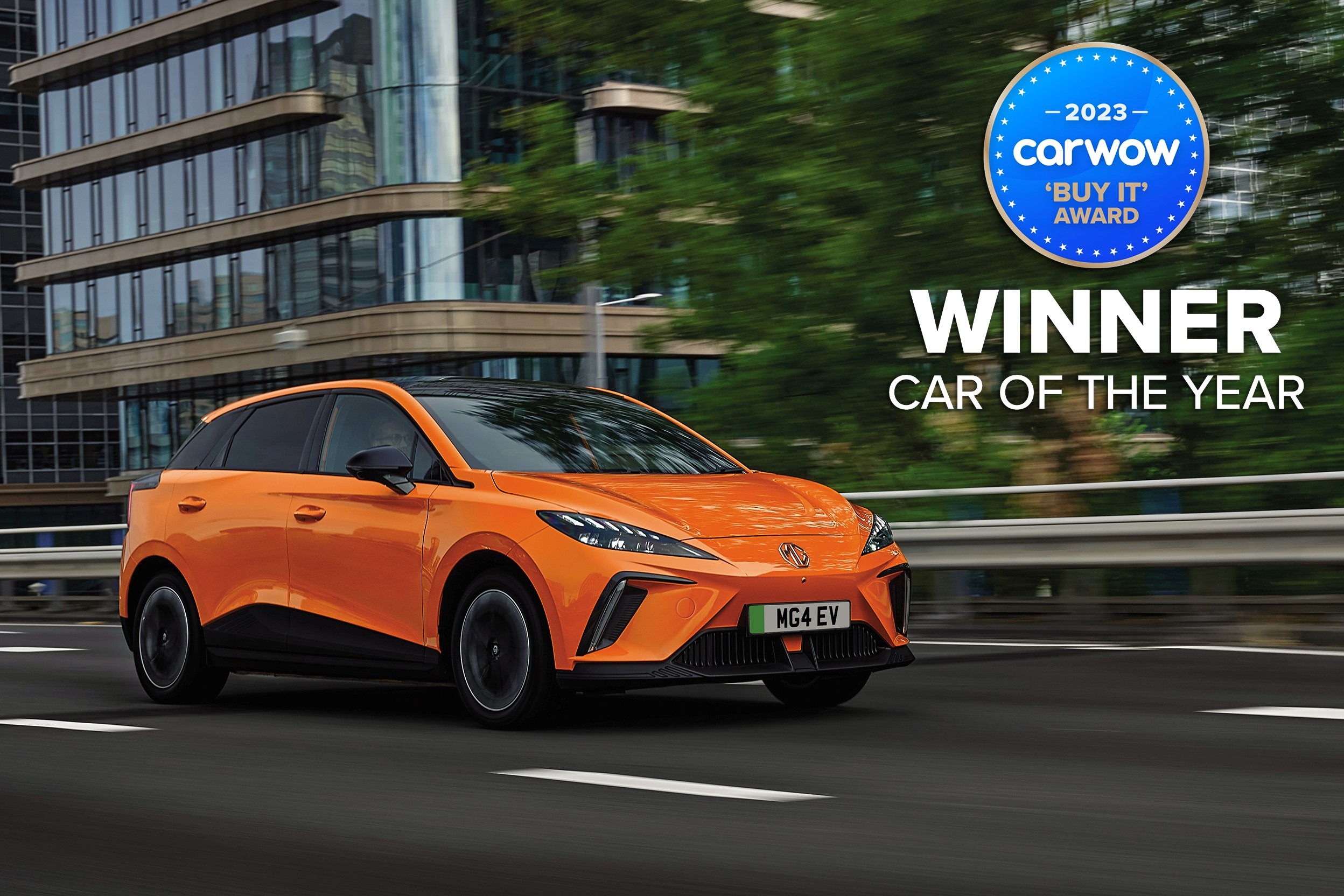 MG4 EV- CarWow Car of the Year!