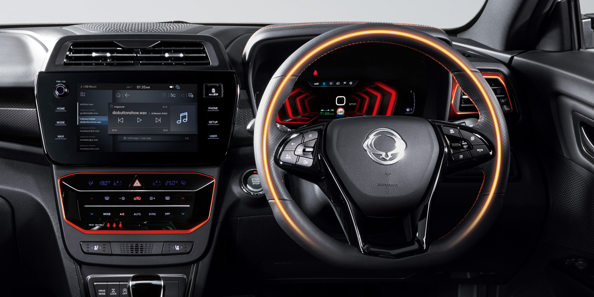 Tivoli heated steering